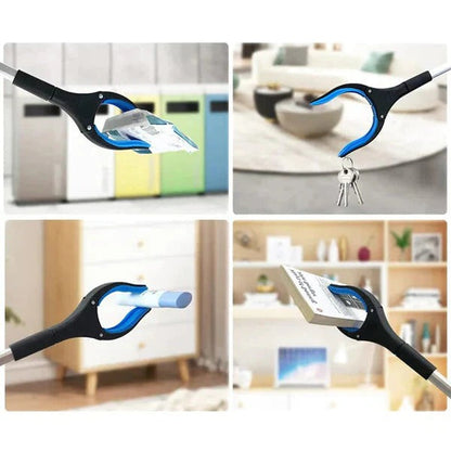 Reaching Tool with 360 Degree Swivel Head and Foldable Design