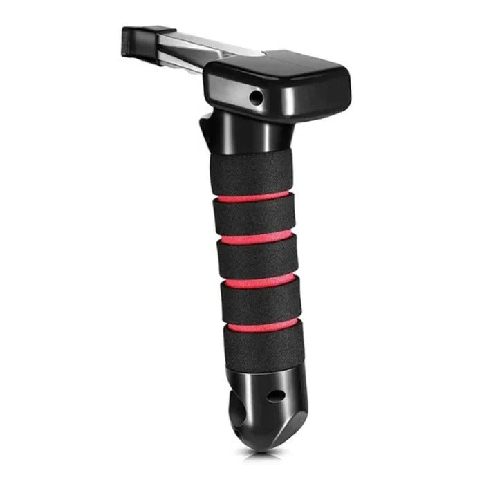 Vehicle Door Assist Handle with Window Breaker, Seatbelt Cutter, 330lb Capacity