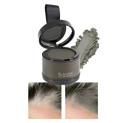 Hairline Concealer Powder with Sponge Applicator and Built-in Mirror, Water Resistant All Vera Mart