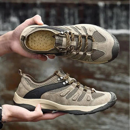Women's Hiking Shoes with Moisture Blocking Exterior and Deep Tread Grip