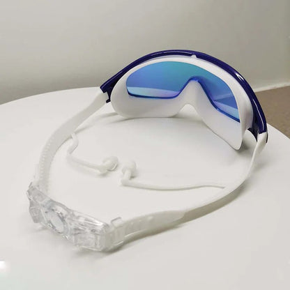 Swim Goggles with Anti-Fog Coating and Wide View Frame, Adjustable Silicone Seals All Vera Mart