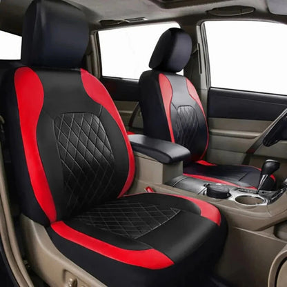 Waterproof Car Seat Covers with 5mm Cushion Padding and UV Protection, 5 Seat Set