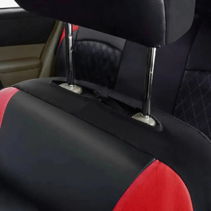 Waterproof Car Seat Covers with 5mm Cushion Padding and UV Protection, 5 Seat Set