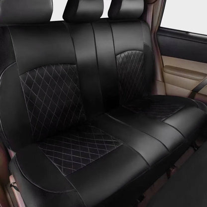 Waterproof Car Seat Covers with 5mm Cushion Padding and UV Protection, 5 Seat Set