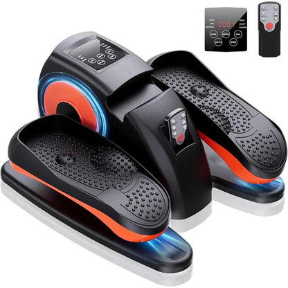 Under Desk Elliptical with 12 Speed Settings and LCD Display, Remote Controlled