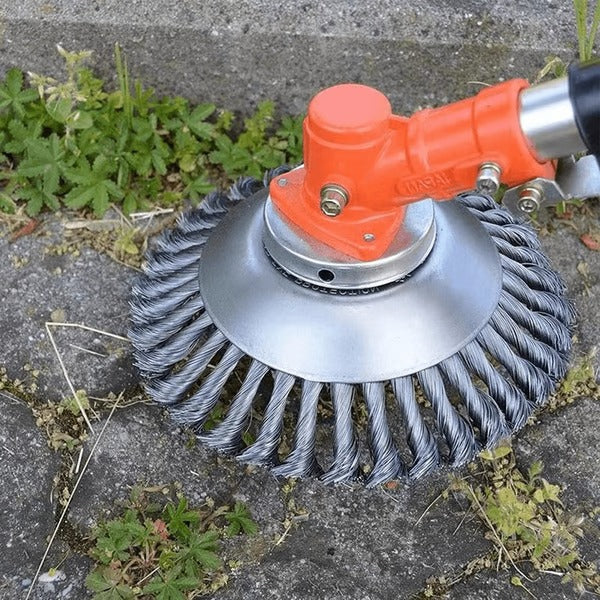 Stainless Steel Wire Trimmer Blade with 360-Degree Rotation for Grass Cutters