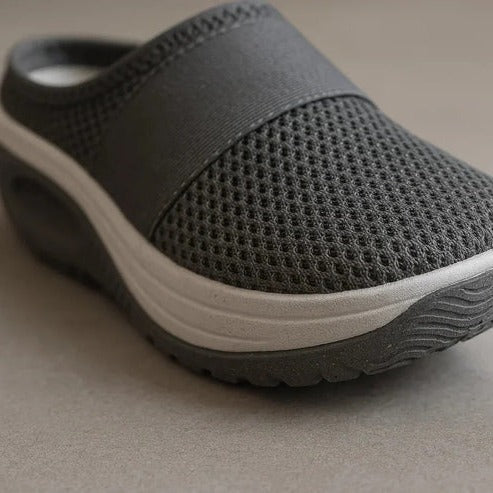 Orthopedic Slippers with Molded Arch Support and Ventilated Upper, Slip-On Design All Vera Mart