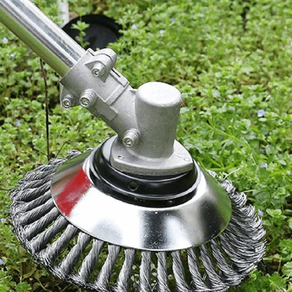 Stainless Steel Wire Trimmer Blade with 360-Degree Rotation for Grass Cutters