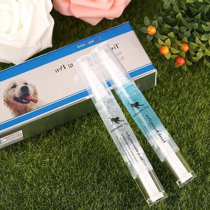 Pet Toothbrush Cleaning Solution with Soft Bristle Application for Dogs and Cats