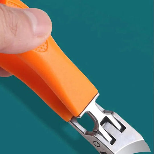Nail Clippers with Wide Jaw Opening and Extra Large Grip for Thick Nails