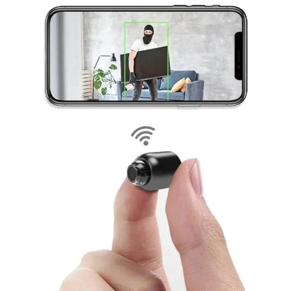 Wireless HD Security Camera with Night Vision and Motion Alerts, Compact Design