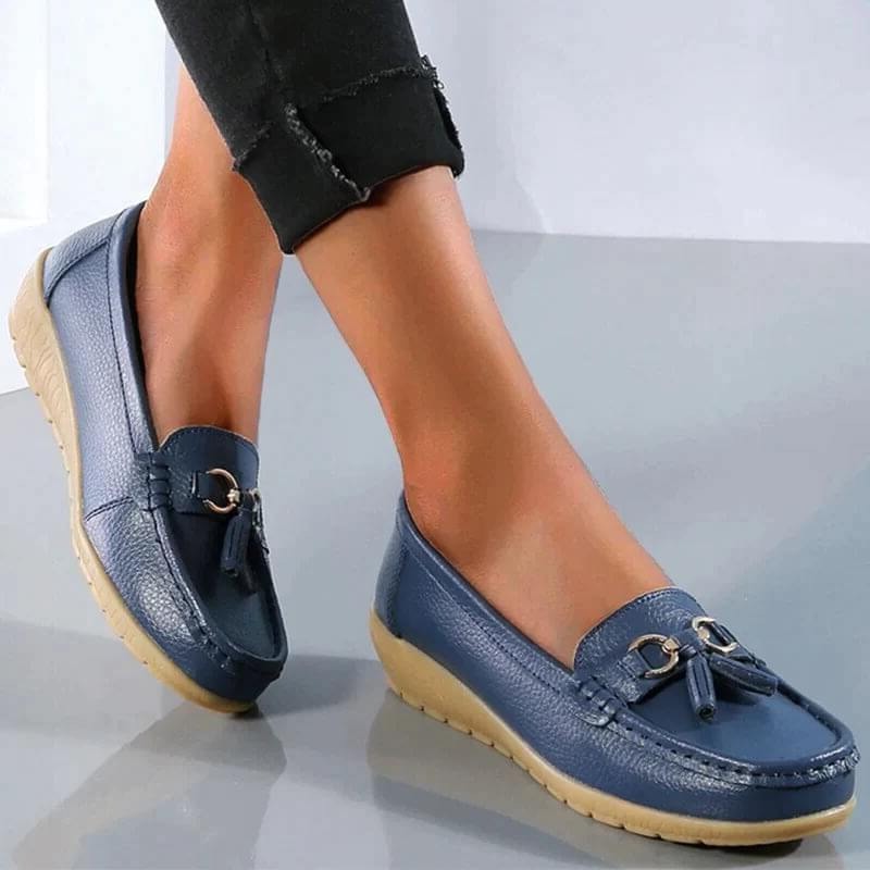 Women's Loafer with Arch Support Footbed and Ventilated Upper