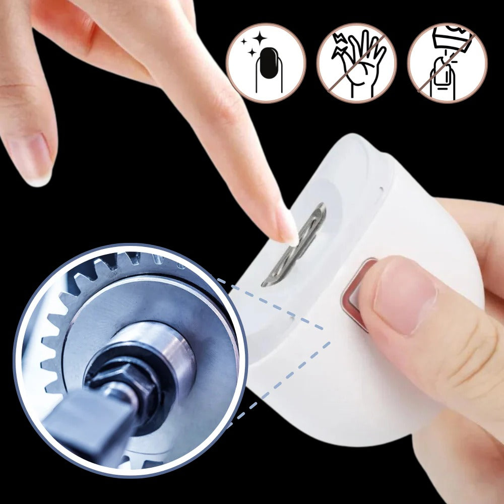 Electric Nail Grinder with Dual Speed and Built-in Light