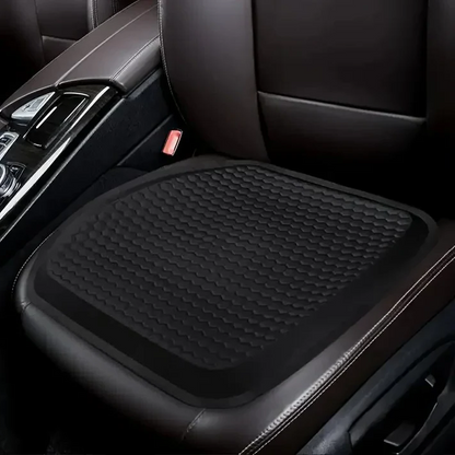 Gel Memory Foam Seat Cushion with Honeycomb Airflow and Ergonomic Support for Cars and Office Chairs