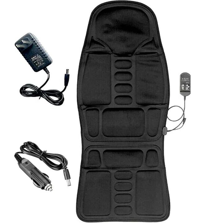 Vibration Massage Pad with Heat for Car and Office Chairs, 8-Mode