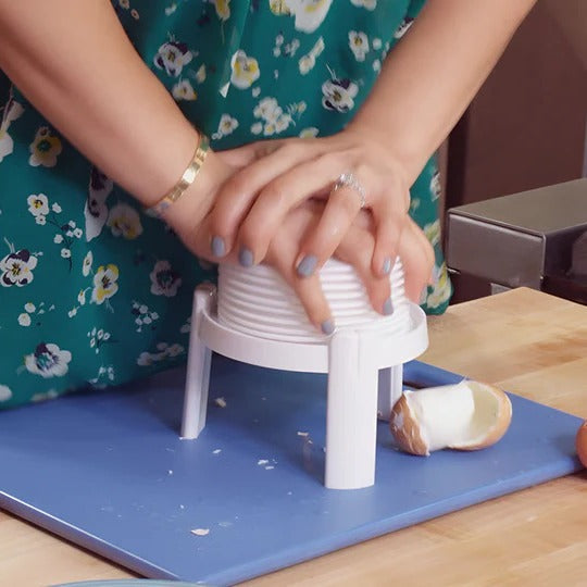 Manual Egg Peeler with Press Handle and Enclosed Chamber for Boiled Eggs
