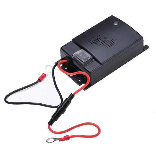 Rodent Deterrent Device with Ultrasonic Sound Waves and Engine Bay Coverage