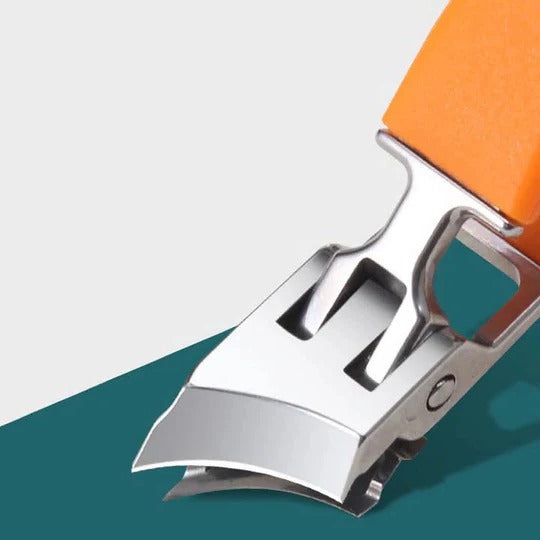 Nail Clippers with Wide Jaw Opening and Extra Large Grip for Thick Nails