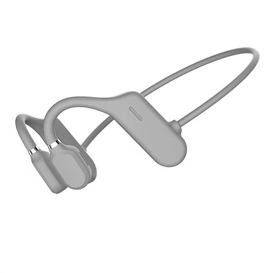 Bone Conduction Headphones with Wraparound Frame and Physical Button Controls
