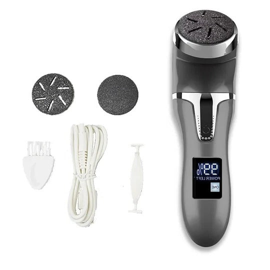 Electric Foot Callus Remover with 3000 RPM Grinding Head and Rechargeable Battery