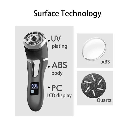 Electric Foot Callus Remover with 3000 RPM Grinding Head and Rechargeable Battery