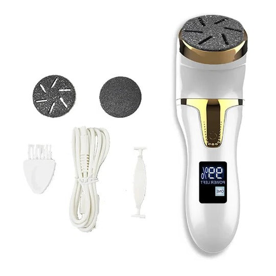 Electric Foot Callus Remover with 3000 RPM Grinding Head and Rechargeable Battery