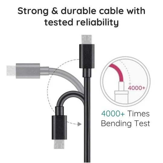Micro USB Cable 10ft with Charging and Data Transfer