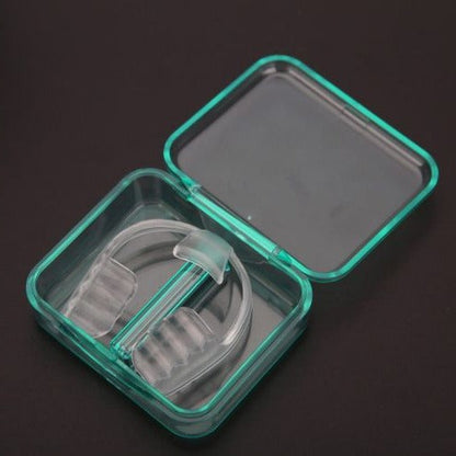 Moldable Silicone Mouth Guard for Teeth Grinding and Clenching with Storage Case