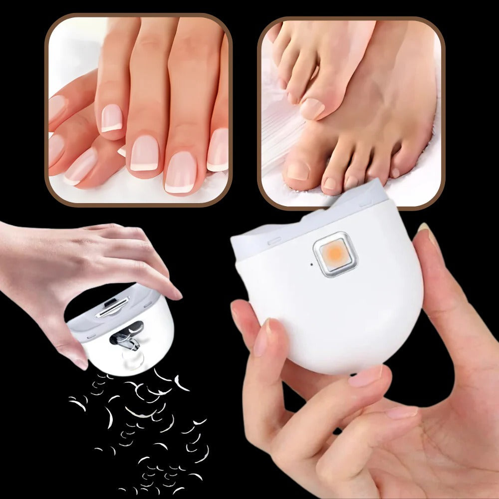 Electric Nail Grinder with Dual Speed and Built-in Light