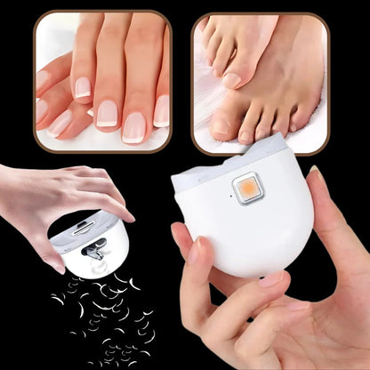 Electric Nail Grinder with Dual Speed and Built-in Light