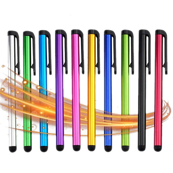 Touch Screen Stylus Set with Rubber Tips for Precise Icon Selection, 10 Pack