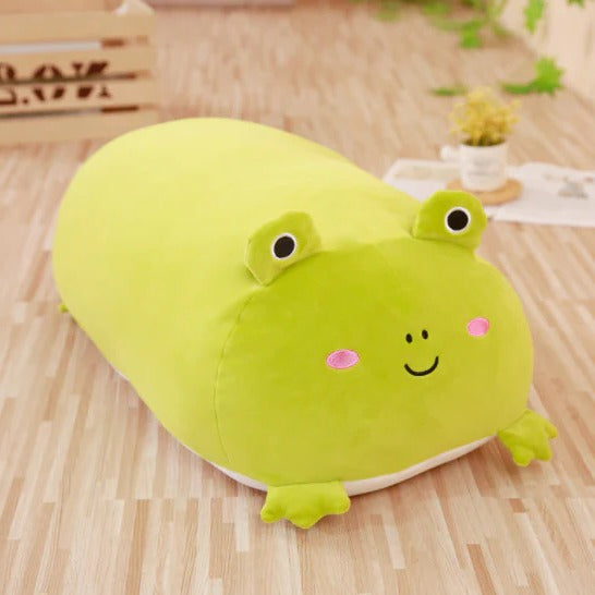 Oversized Cartoon Plush Toy with Cotton Filling and Support Cushion