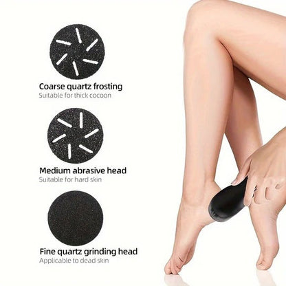 Electric Foot Callus Remover with 3000 RPM Grinding Head and Rechargeable Battery