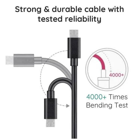 Micro USB Cable 10ft with Charging and Data Transfer