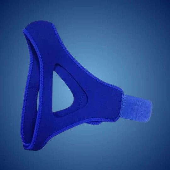 Adjustable Chin Strap for Sleep with Full Head Support and Jaw Positioning