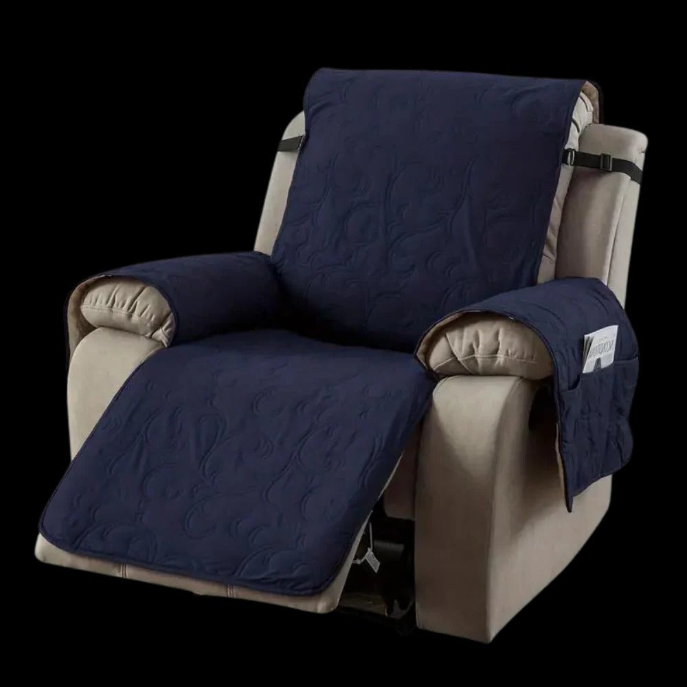 Recliner Slipcover with Waterproof Liquid Repelling Fabric and Machine Washable Design All Vera Mart