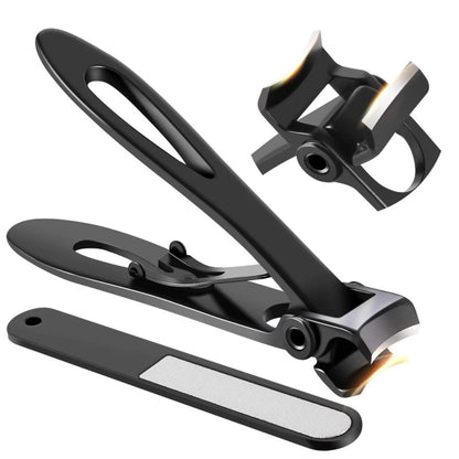 Thick Toenail Clipper with Extra Wide Jaw and Shaped Handle