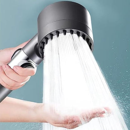 Laser Cut Showerhead with 9-Layer Filtration and Push Button Control