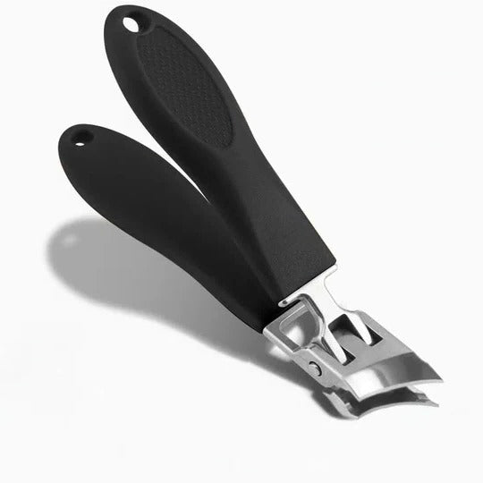 Nail Clippers with Wide Jaw Opening and Extra Large Grip for Thick Nails