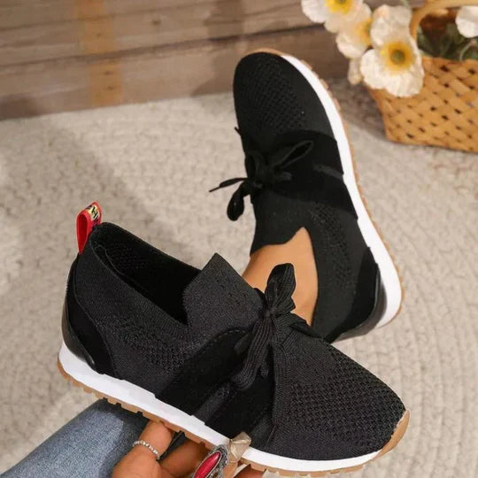 Orthopedic Mesh Sneakers with Arch Support and Non-Slip Outsole