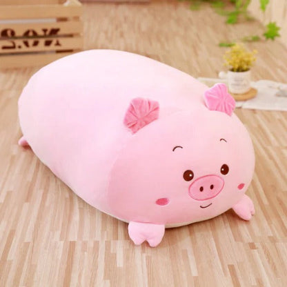 Oversized Cartoon Plush Toy with Cotton Filling and Support Cushion