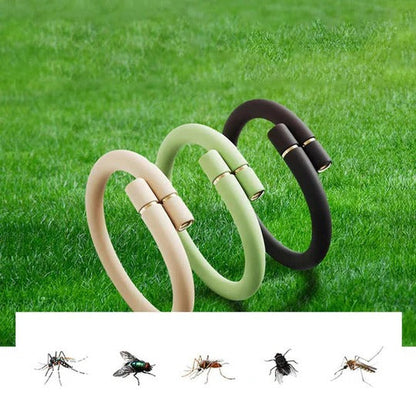 Electronic Pest Repellent Wristband with Battery-Free Operation and Frequency Technology