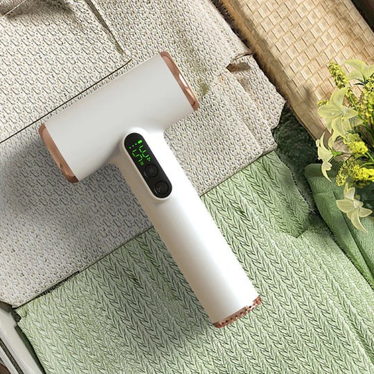Rechargeable Hair Dryer with 30,000 RPM Motor and Battery Display, Three Speed Settings