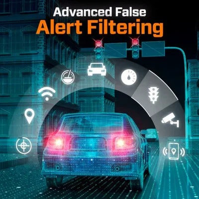 Laser Radar Detector with Solar Charging and Visual Alert for Vehicles and Bikes