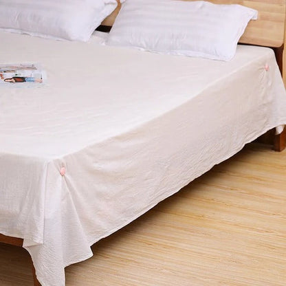 Bed Sheet Grippers with Fabric-Safe Clips and Under Mattress Installation for Standard Mattresses