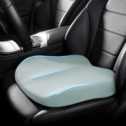Booster Seat Cushion with Contoured Hip Support and 3-Inch Height Raise
