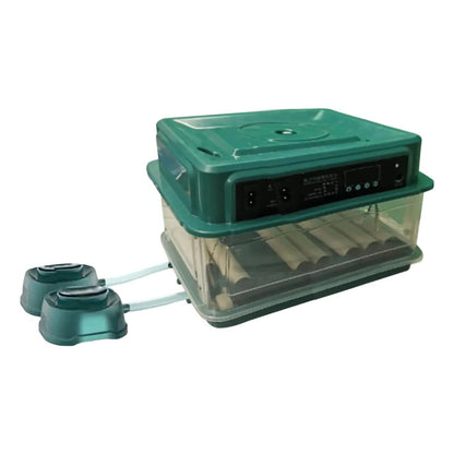 Digital Egg Incubator with Automatic Turner and Built-In Candler for 38 Eggs