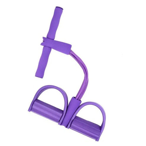 Pedal Resistance Bands with Handles and Foot Anchors for Full Body Training