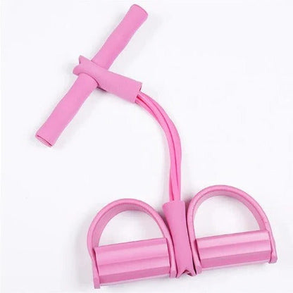 Pedal Resistance Bands with Handles and Foot Anchors for Full Body Training