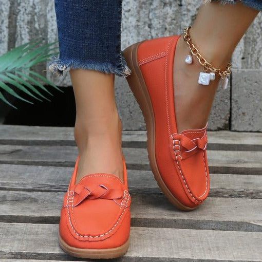 Slip On Loafers with 3D Arch Support and Wide Toe Box for Women